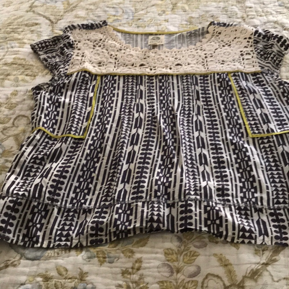 Anthropologie Tiny Top XS